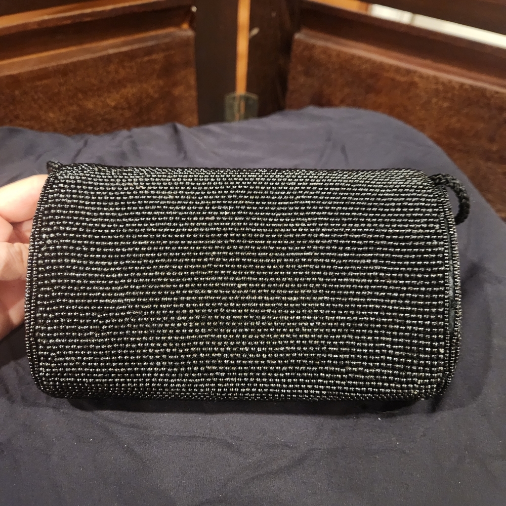 Lord & Taylor Black Beaded Wristlet - Picture 5 of 6